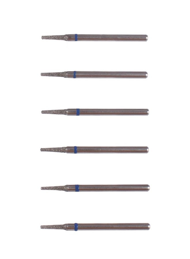 MZCMSL 6pcs Needle Shaped Cuticle Drill Bits for Manicure Under Nail, 3/32 shank Diamond Nail Bit - Image 3